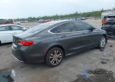 2015 Chrysler 200 Limited z USA, uszkodzony, nr VIN 1C3CCCABXFN700940